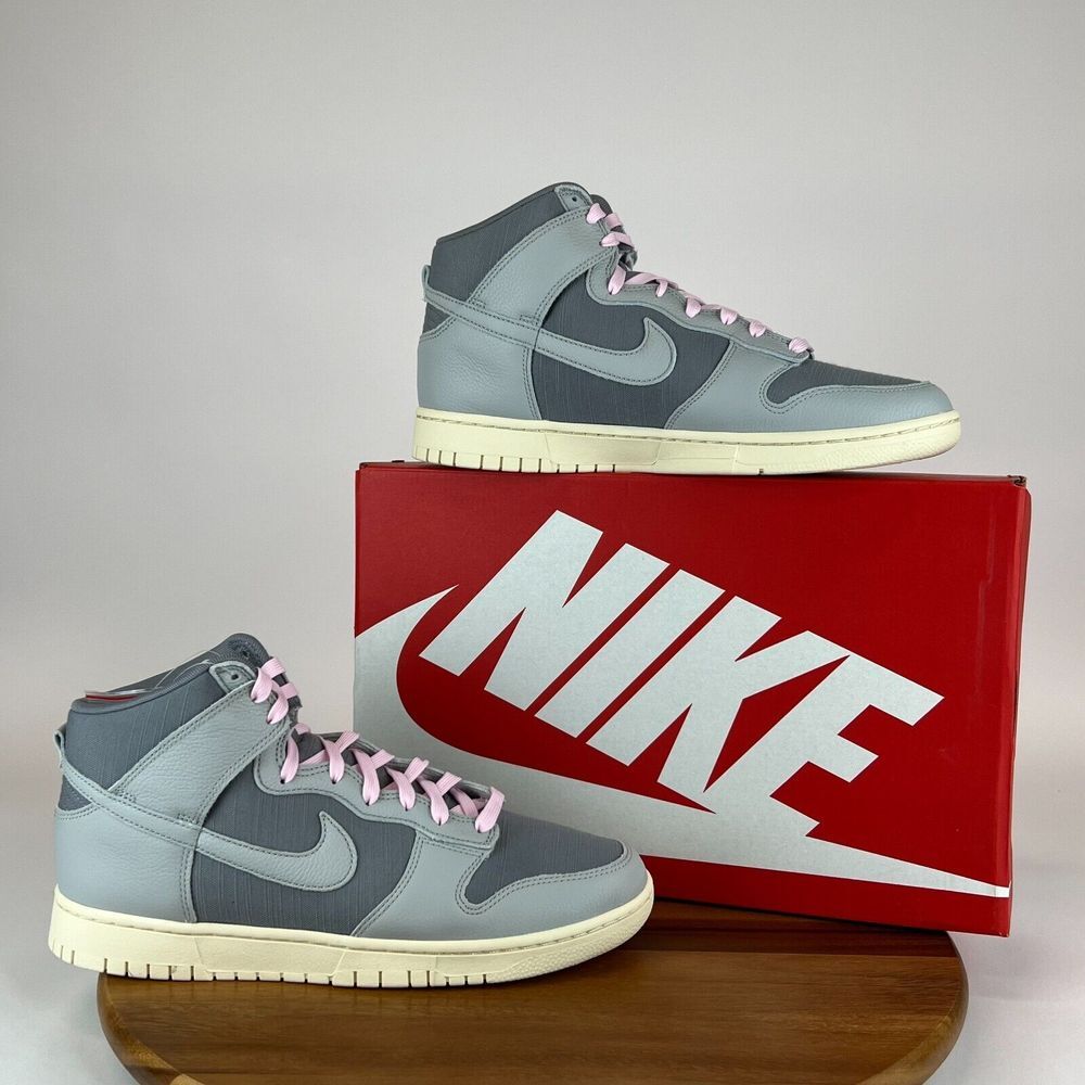 Nike Dunk High Premium Certified Fresh Particle Grey FOG Sail DQ8800-001 Size 12